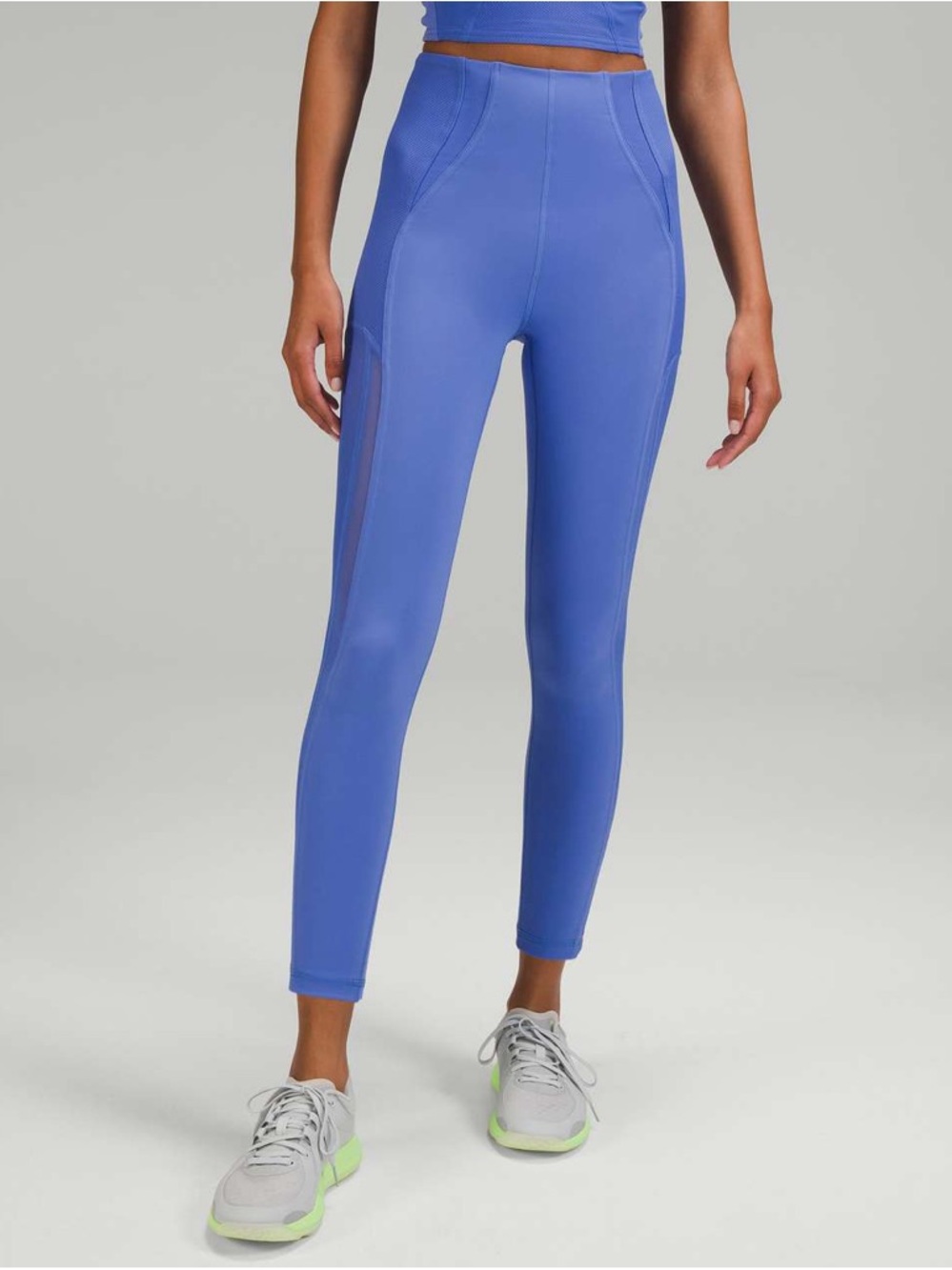 Lululemon Everlux & Mesh Super-High-Rise Training Tight 25" Wild Indigo Leggings